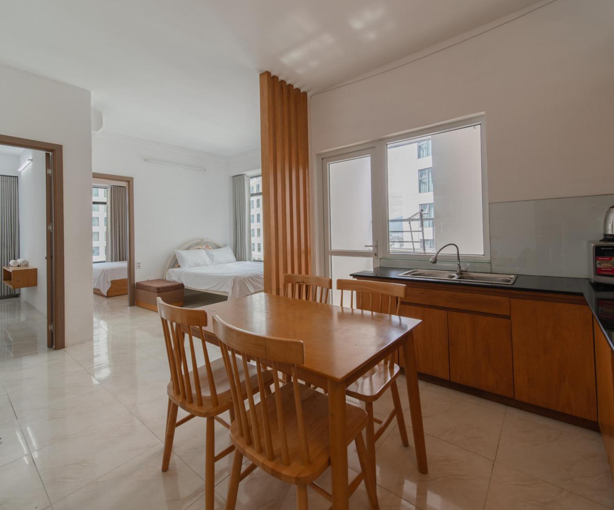 Can Ho Mt Vien Trieu Oceanus Apartment - Thai Ha Nha Trang Eksteriør billede